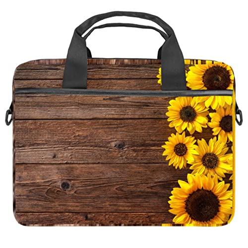 Sacoche ordinateur portable 13 14 pouces bandoulière housse multicolore Sunflower