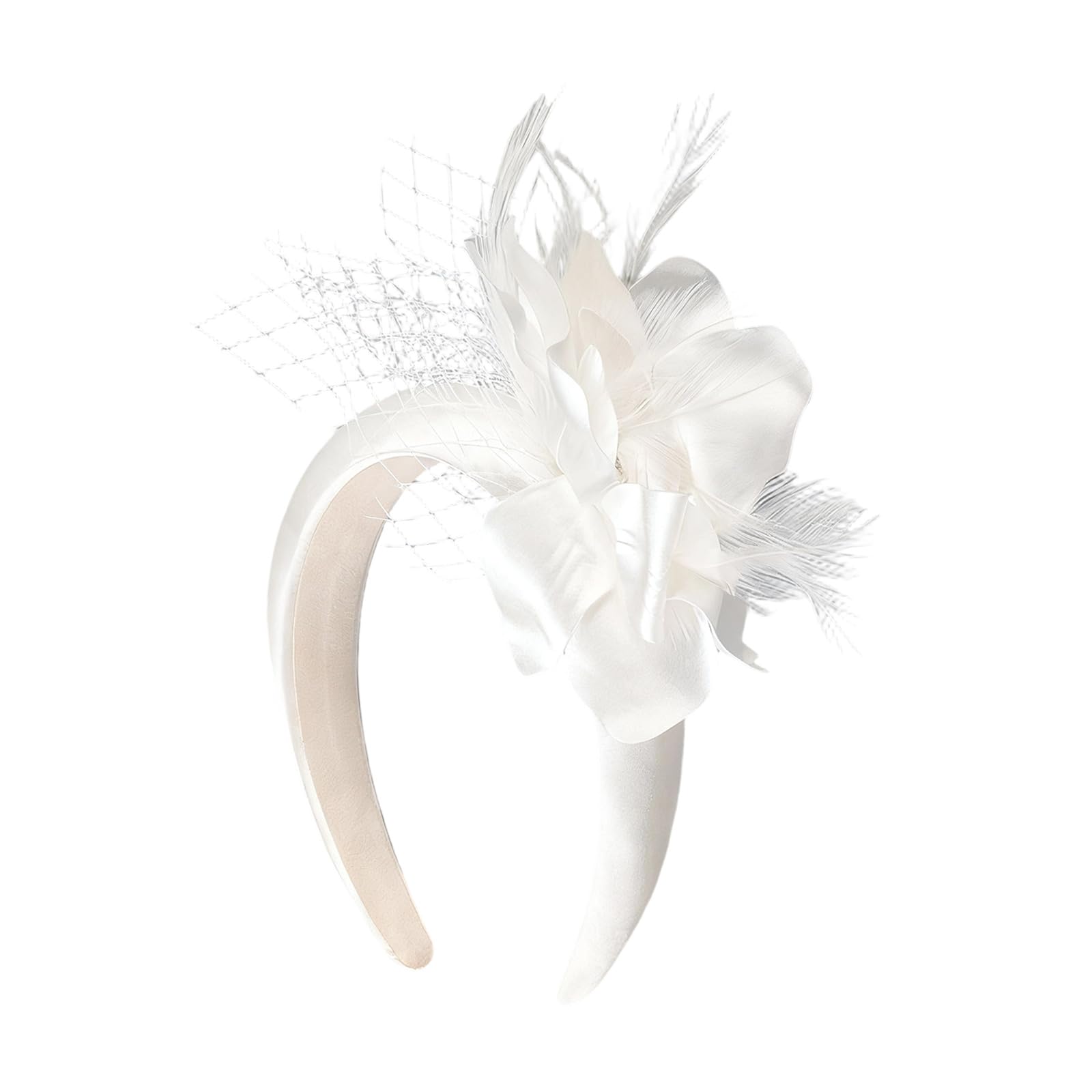 YUXITA Traditional Flower Hairpiece Bridal Rhinestones Decoration For Weddings Races Party Wedding Event