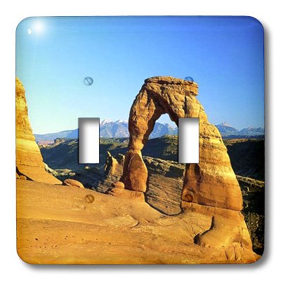Interrupteur à bascule double Utah Arches 3dRose lsp_55264_2 déco - 4