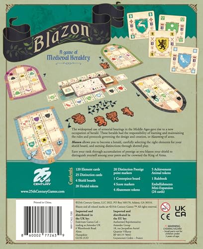 Blazon Create Your Own Heraldic Shield miniatura 2