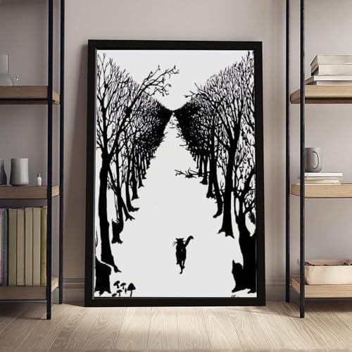 Impression sur toile The Cat That Walked Kipling cadre suspendre déco murale
