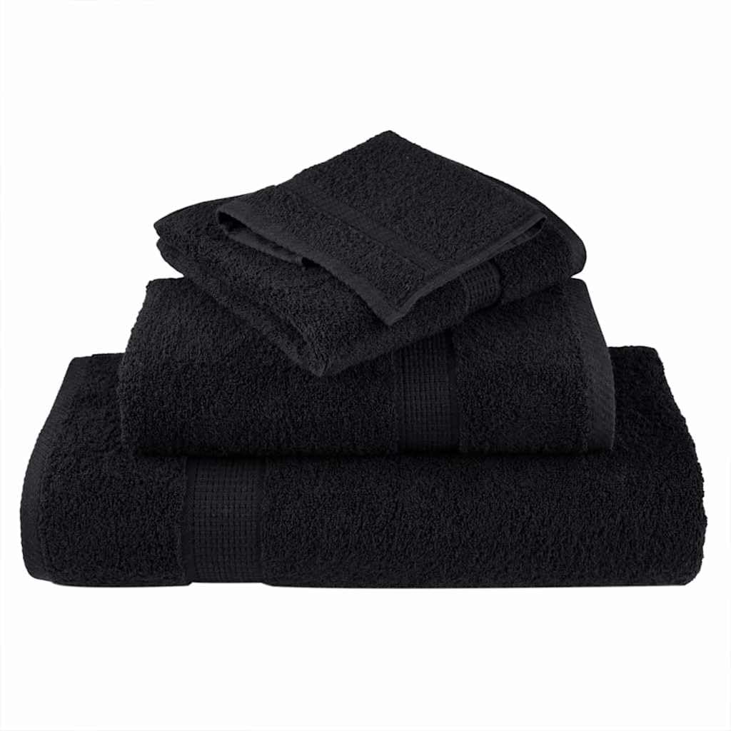 SOLUND - Juego de 10 toallas para invitados, 15 x 21 cm, 550 g/m², algodón, absorbentes, suaves, de secado rápido, para baño, sauna, spa y bienestar