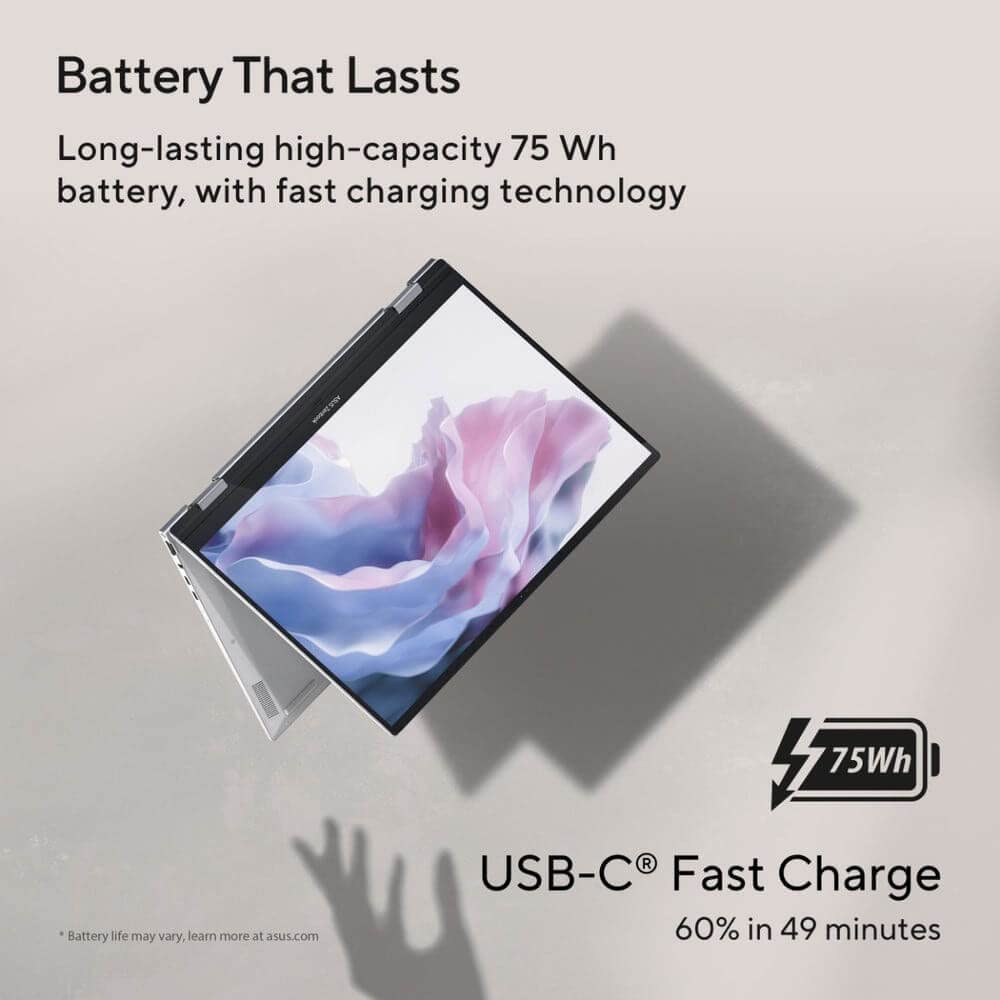 Amazon.com: ASUS Zenbook 14 Flip OLED Laptop, 14” OLED Touch