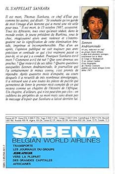 Board book Il sappelait Sankara (Jeune Afrique livres) [French] Book