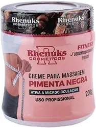 Creme para massagem-Pimenta Negra/200g