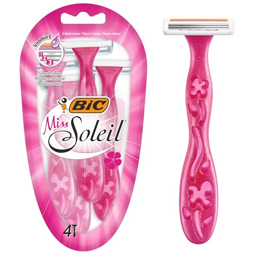 BIC Miss Soleil Disposable Women's Razors, 4 each