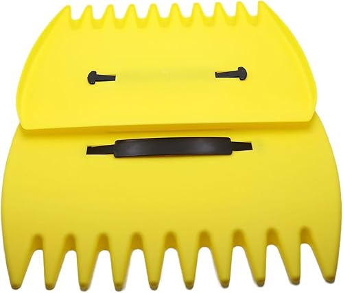Leaf Scoops Leaves Grabber, 2pcs Handheld Leaf Scoops, Garden Yard Leaf Scoops Hand Rakes, Large Garden Rakes Tool