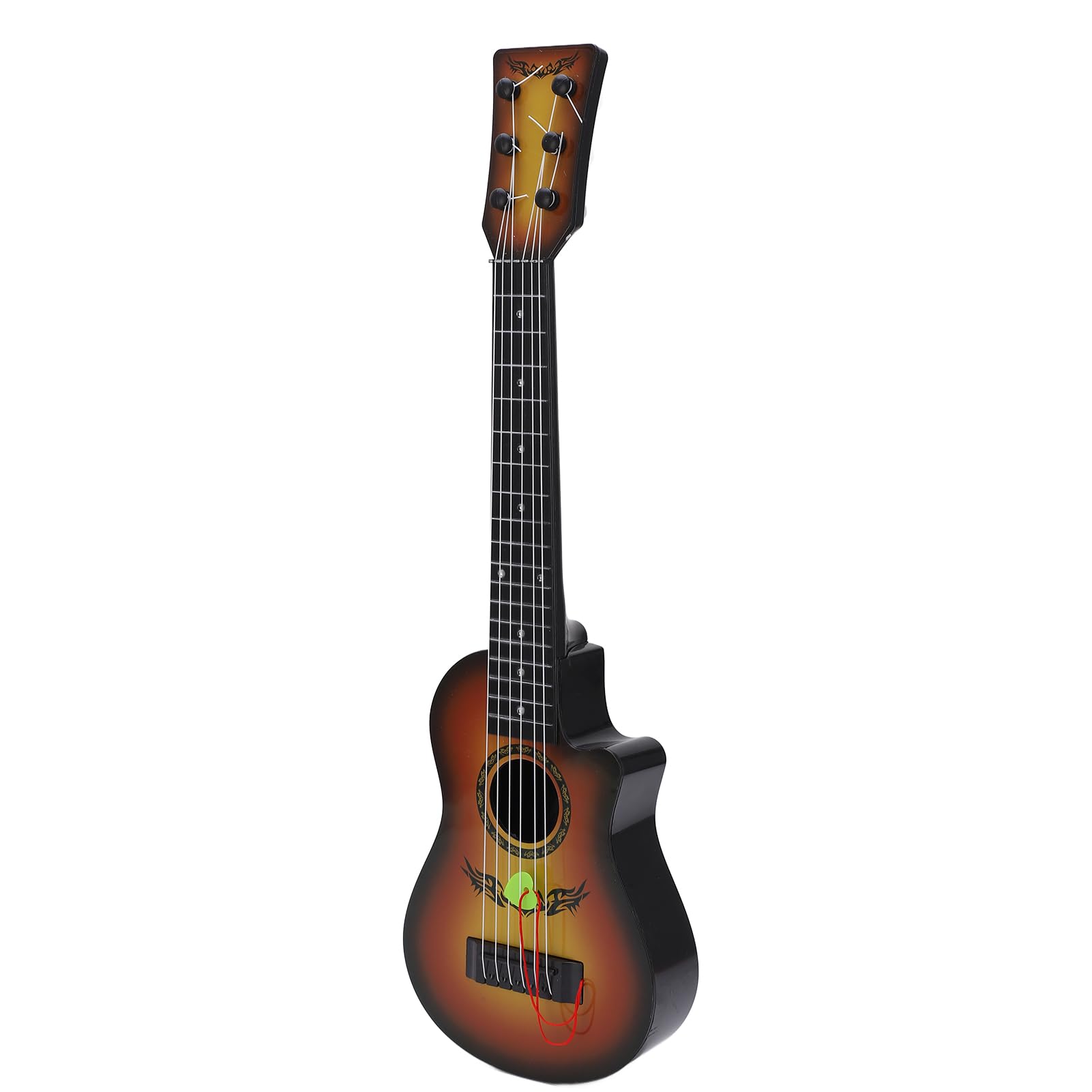 Mini Chitarra Ukulele Giocattolo per Bambini per L'educazione Musicale, Regalo in Plastica ABS Leggera, Ideale per i Bambini
