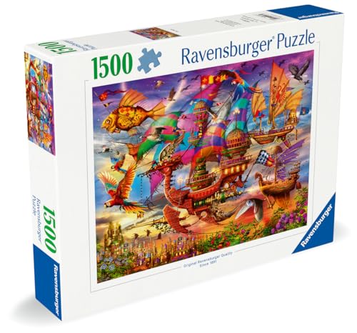 Puzzle 1500 pièces : 'envol Ravensburger France - vue 2