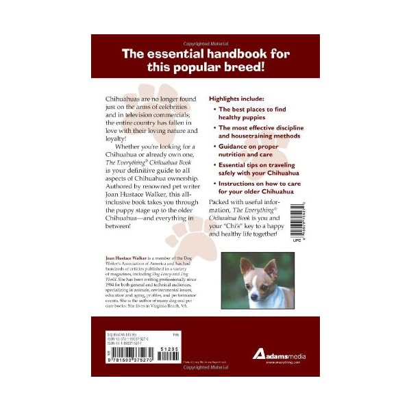 The-Everything-Chihuahua-Book-A-Complete-Guide-to-Raising-Training-And-Caring-for-Your-Chihuahua-Paperback--March-27-2006 Chihuahua Care Guide: Expert Tips for Raising, Training, and Nurturing