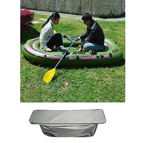 Cojín de asiento acolchado y bolsa de almacenamiento de alta resistencia para canoa inflable 3