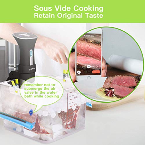 Whx Sous Vide Bags - 20Pack Reusable Vacuum Zipper Bags thumb #4