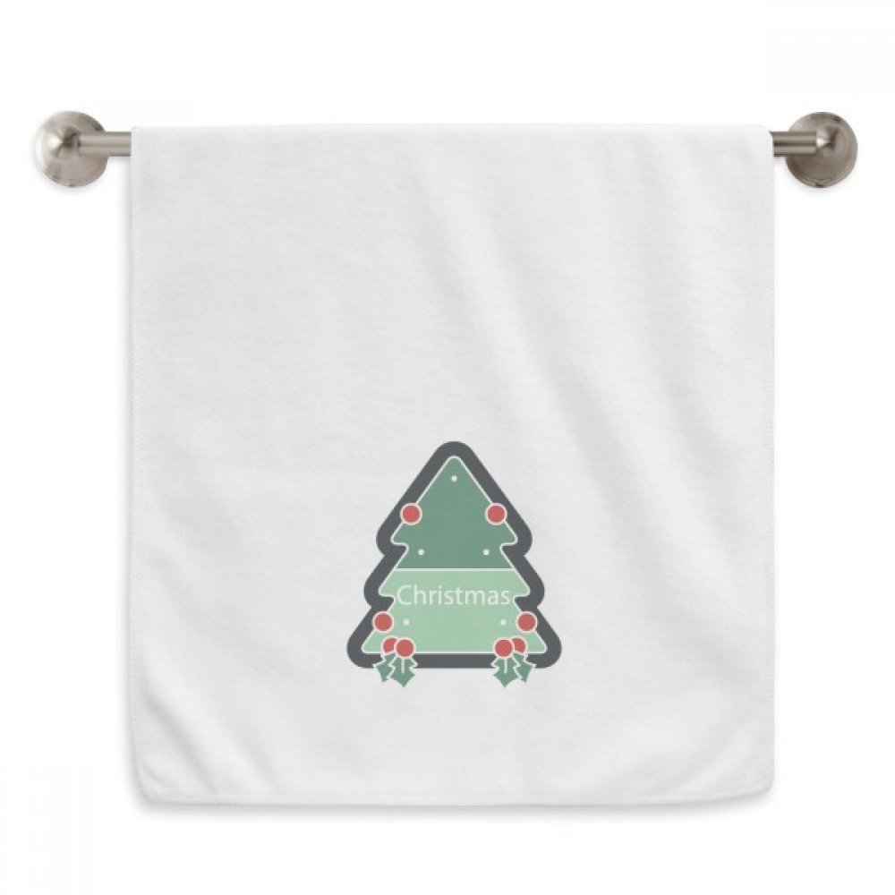 Arbre de Noël Cartoon serviette débarbouillette pour votre bain