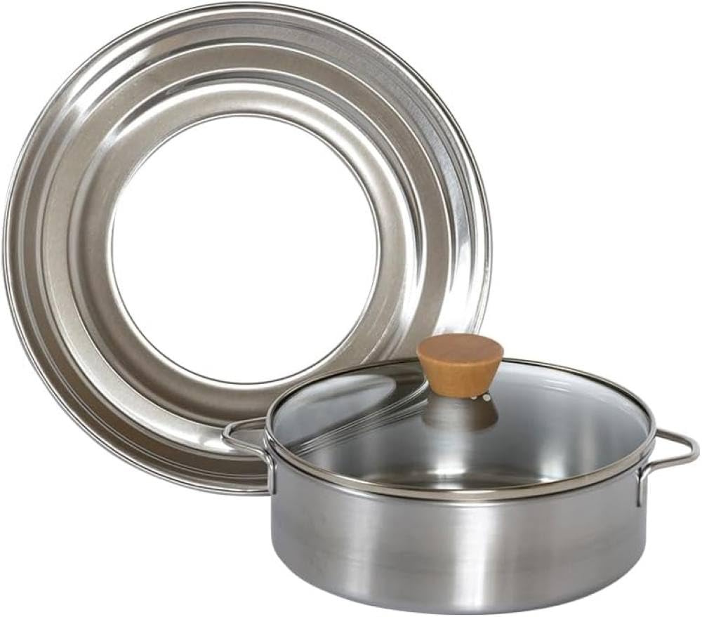 Tsubamesanjo Stainless Steel Steamer with Glass Lid