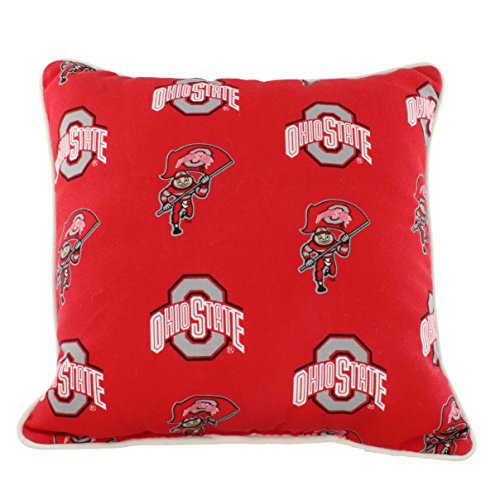 College Covers Ohio State Buckeyes Outdoor Decorative Throw Pillow, 16