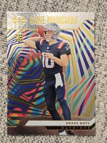 2024 ILLUSIONS DRAKE MAYE ROOKIE CARD FOOTBALL 