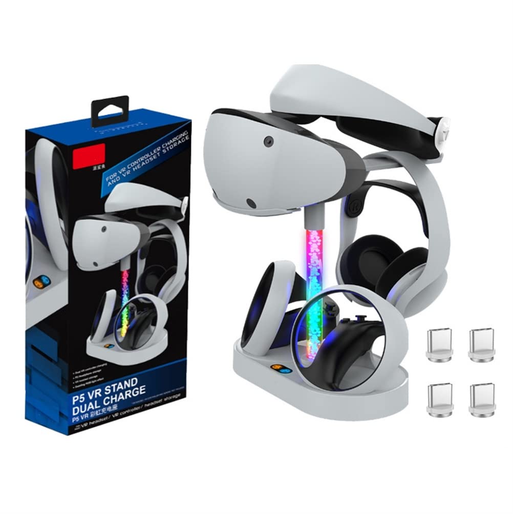 Amazon | SanSixi PS5 VR2用収納スタンド ゲームパッド充電器 PSVR2用