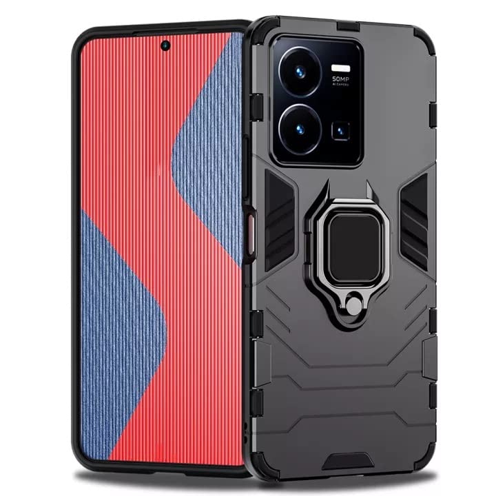 Spazy Case® Vivo Y35 / vivo Y22 Back Cover | Dual Layer Armor Defender Full Body Protective + PC Hybrid Kickstand Back Case for vivo Y35 / vivo Y22 (B0BL2RFNVM) Amazon Price History, Amazon Price Tracker
