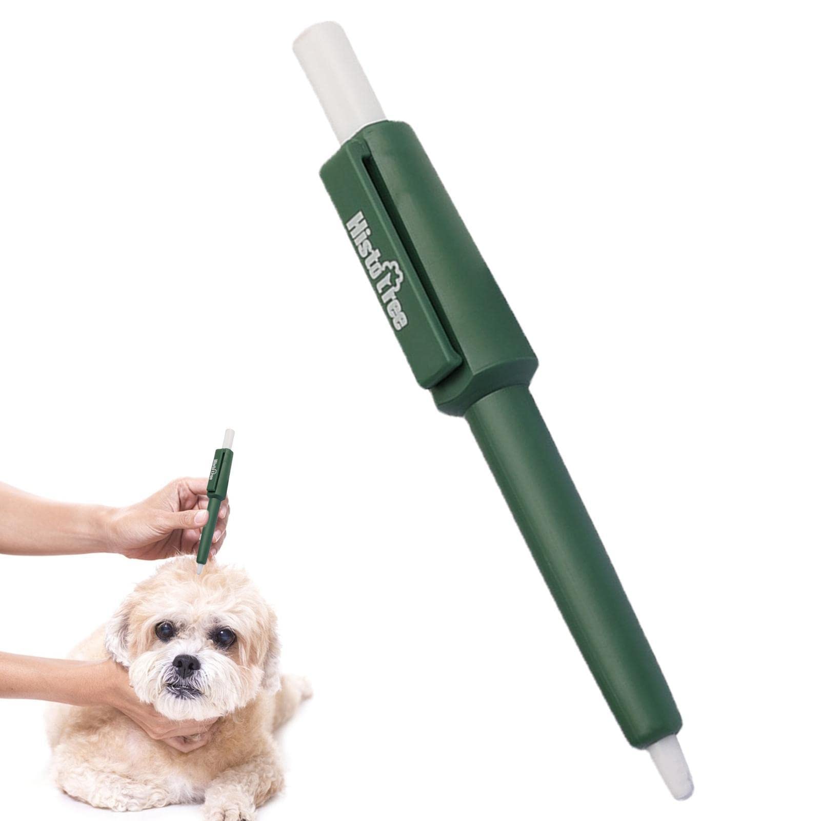 Tick Removal Tool - Family Pet Flea Control Waterproof Anti-Tick Remover Pen for Rabbits, Cats, Dogs and People