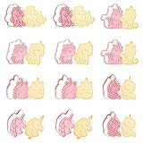 ✿MEJORA LA CAPACIDAD PRÁCTICA DE LOS NIÑOS:✿ puedes usar este adorable molde de galletas Unicornio para hacer lindas galletas Unicornio con tus hijos y disfrutar de un tiempo feliz entre padres e hijos.Mejora la capacidad y la creatividad de los niños.