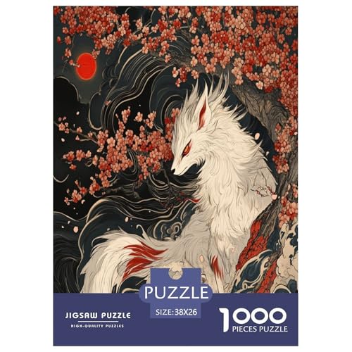 Puzzle de zorro de 1000 piezas: supera el aburrimiento con este reto para adultos