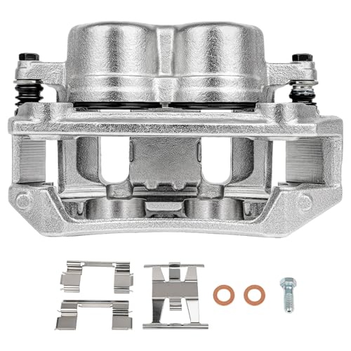 Image of SCITOO 18B4635 Front Left Disc Brake Caliper Assembly w /Bracket For Ford For F-150 1996-2003,For Ford For F-150 Heritage 2004,For Ford For Lobo 1997-1998 2000-2001