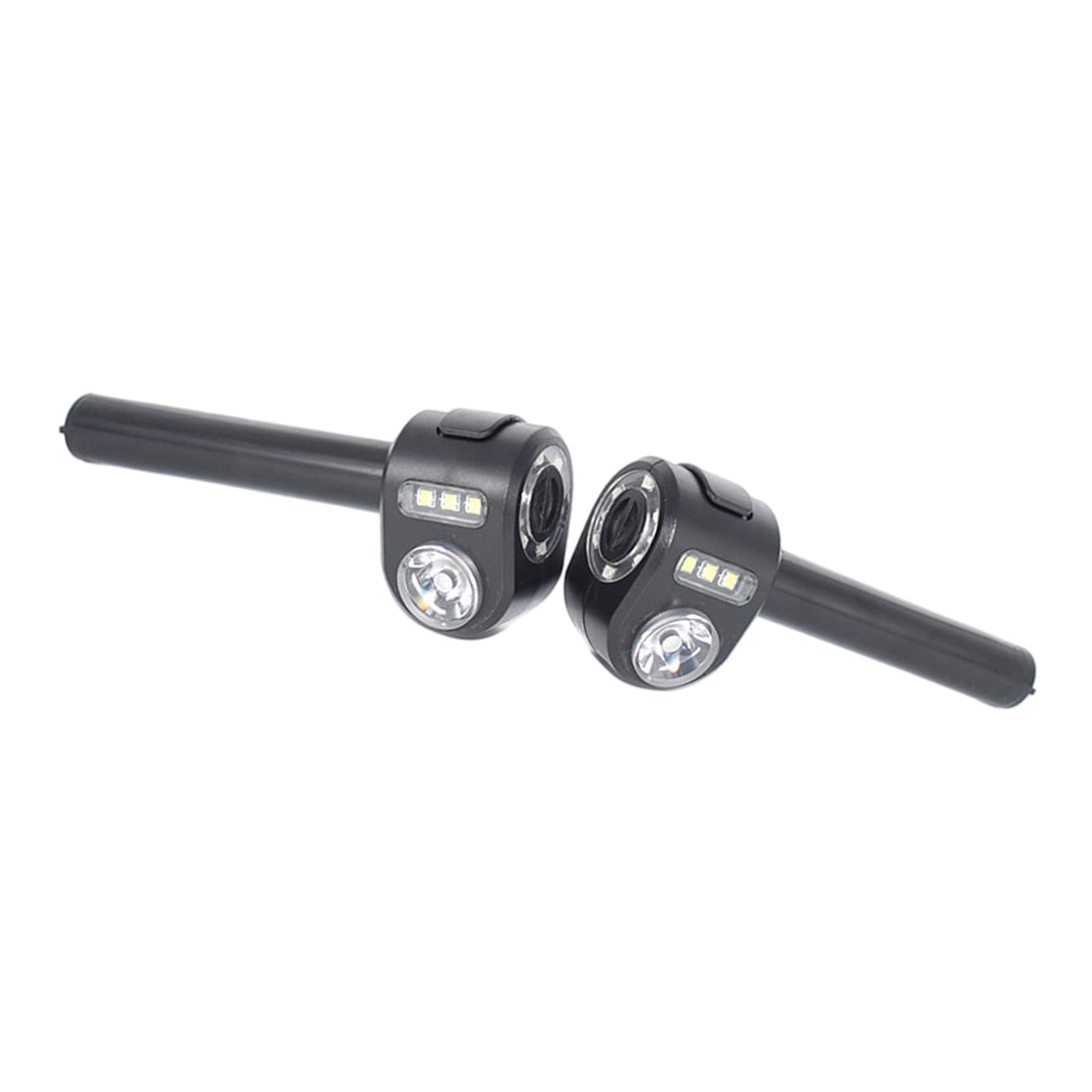 2lots - Luce per bicicletta versatile, con sistemi di montaggio regolabili e diversi modelli di luce, per varie condizioni atmosferiche, LED di segnalazione