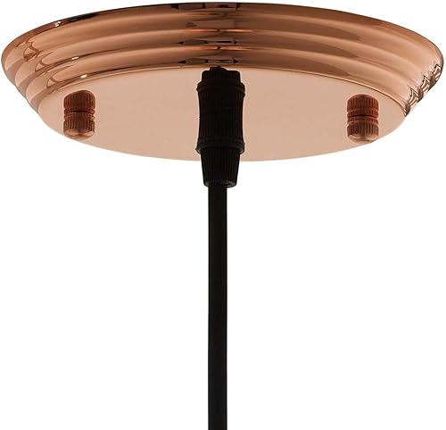 Miniatura 5 de Modway Dimple - Lámpara colgante de techo moderna contemporánea de media esfera de 10 pulgadas