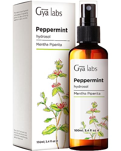 Gya Labs Peppermint Hydrosol For Hair And Skin (3.4 Fl Oz) - Natural Peppermint Hydrosol #TOP5