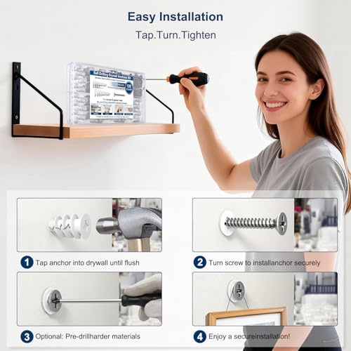 Drywall Anchors and Screws Kit DROPS TO - image 3