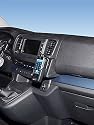 KUDA Handyhalterung passend für Citroën, FIAT Scudo, Opel, Peugeot, Toyota ProAce II - Telefonkonsole für Smartphones, Handys, Navi und mehr – Kunstlederkonsole, schwarz, 2875
