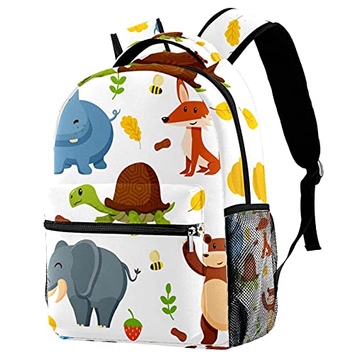 Sac à dos de voyage Animaux pour le campus et les sorties loisirs des jeunes