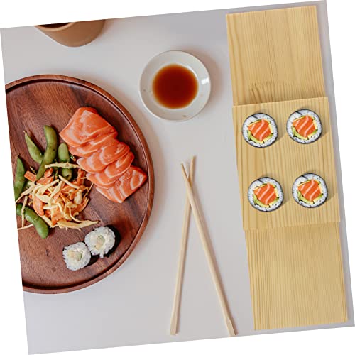 Bandeja de sushi de madera sintética Khaki Cabilock miniatura 4