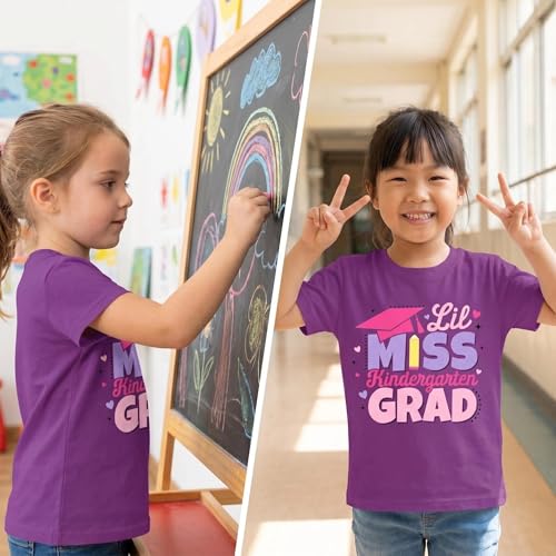 Image of Kindergarten Graduation Shirt Kids Kindergarten Graduation Gifts for Girls T-Shirt Top