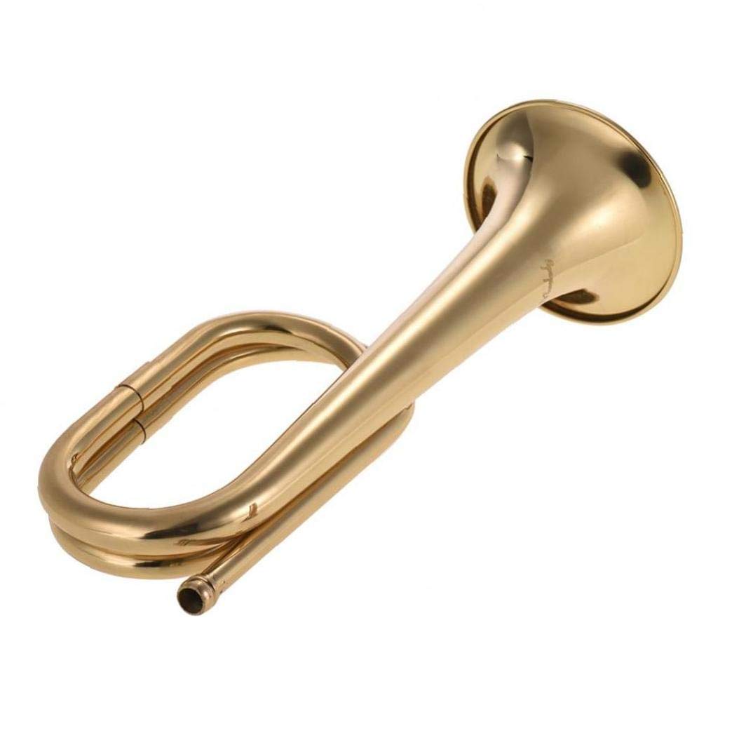 Zonster Strumento Scouting B Flat Bugle Call Tromba Cavalleria Militare di Cavalleria con boccaglio per School Band