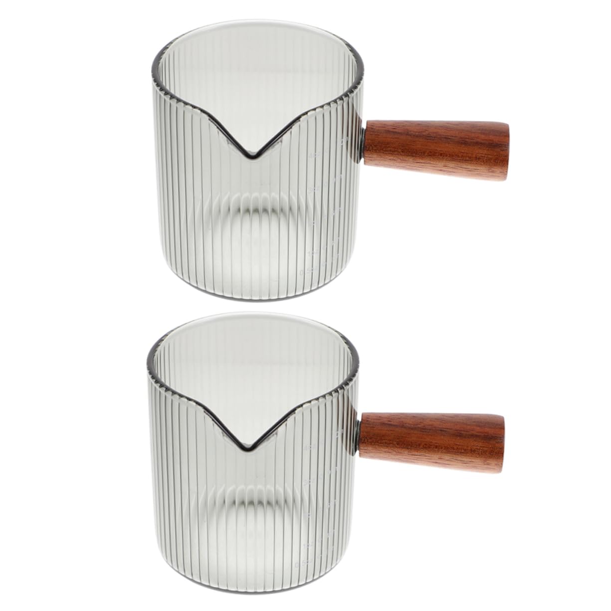 Ciieeo 4 Set Tazza Di Latte Tazza Scalda Burro Tazza Di Fusione Di Caramelle Server Per Sciroppo Caraffa Per Lattiera Brocca Per Latte Brocca Per Caffè Espresso Bicchiere 2 Pezzi * 4