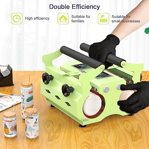 Machine de transfert pour tasse avec double contrôle LCD de température