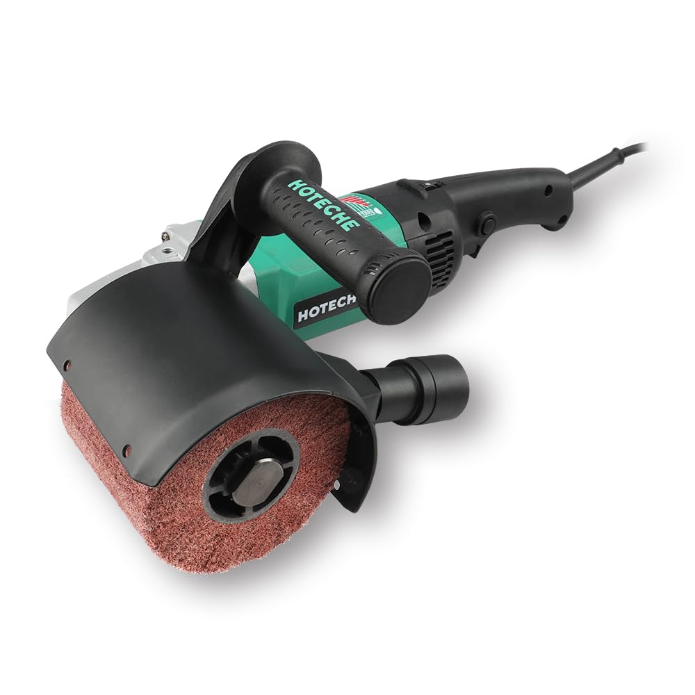 Hoteche 1300W Satiniermaschine - 1000-3000rpm, 6-stufig, Grün, Farbige Verpackung