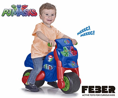 Motofeber PJ Masks FEBER, correpasillos resistente y estable para regalar en cumpleaños 3