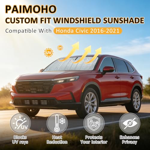 Image of Thickened Windshield Sun Shade for Honda CRV 2023-2026 CR-V