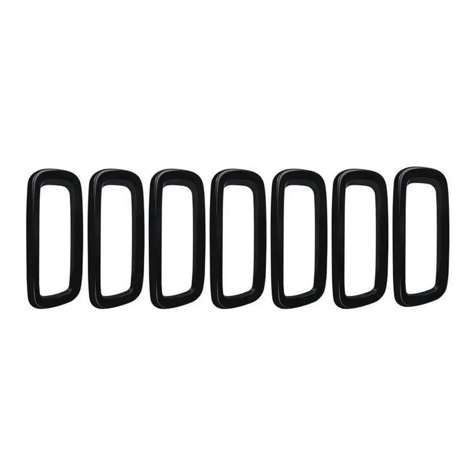 Per Jeep Per Renegade 2015 2016 2017 2018 Anteriore Griglia Inserire Copertura Finitura Telaio Griglia del radiatore