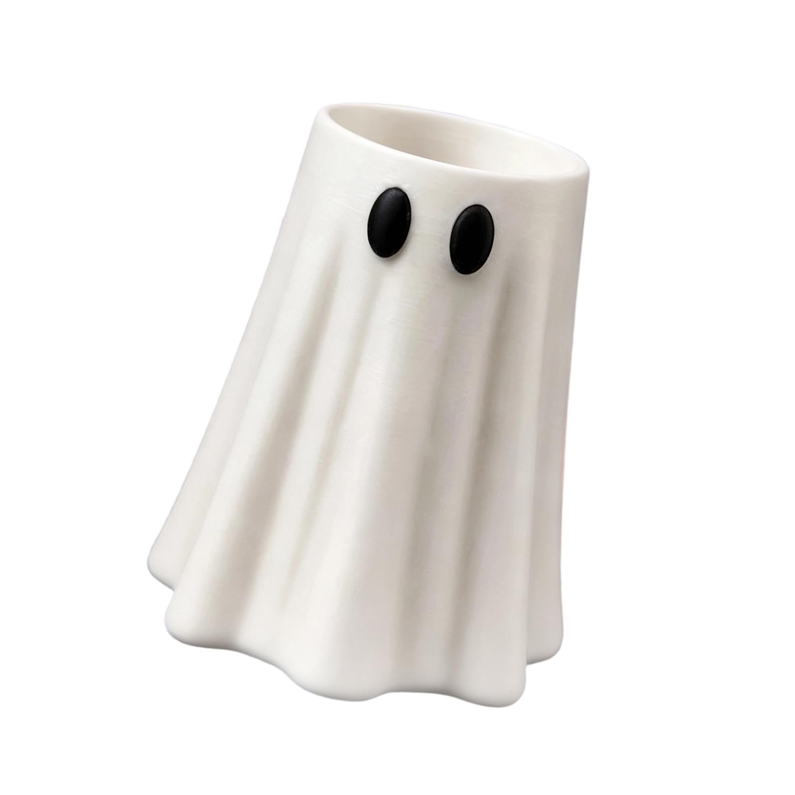 Halloween Entryway Decor, White Specter Display Can Holder for Shelf Tabletop Party Styling Seasonal Home Arrangements Halloween Tabletop Can Holder Shelf Display Mantel Decor Entryway Styling Home