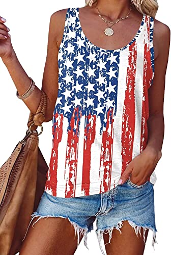 Amazon.com: Akyzic Womens American Flag Shirt Sleeveless USA Amazon.com: Akyzic Womens American Flag Shirt Sleeveless USA