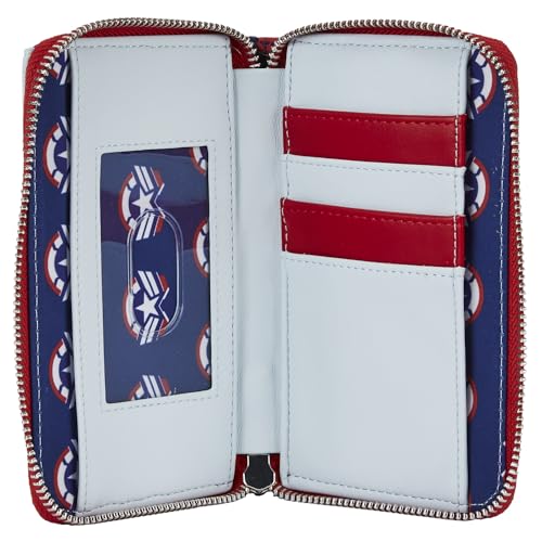 Loungefly Marvel Falcon Captain America Cosplay Zip Around Wallet4