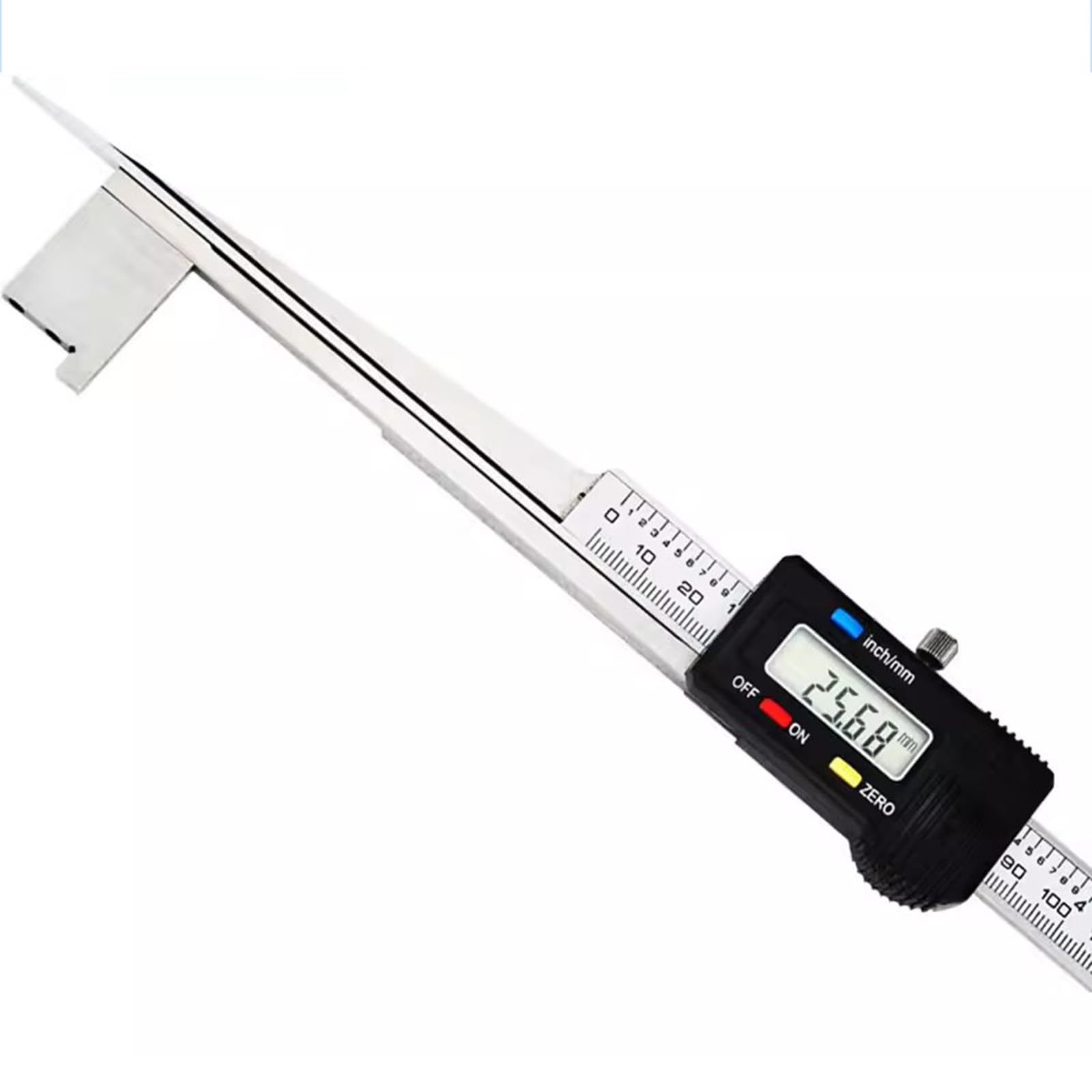 Calibrador Digital de Cuña, Medidor de Espacios de Acero Inoxidable, Calibrador de Espesor para Soldadura, con Pantalla LCD, Escalas Métricas/Pulgadas, Resolución: 0.01 mm, Calibrador de Cuña ( 30)