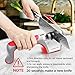 Godmorn Afilador de Cuchillos Profesional, 4 en 1 Knife Sharpener, Afilador Cuchillos...
