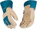 Kinco 1412W-S-1 Women's Cowhide Leather Palm Glove, 9.5" Height, 0.83" Length, 4.3" Width