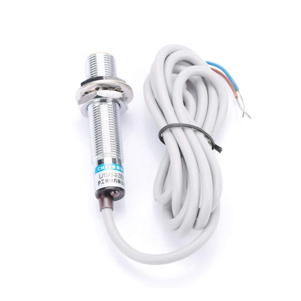 Sensore Di Prossimit&agrave; Induttivo HS-LJ12A3-2-Z/CY | Rilevamento 2mm | PNP NO+NC | IP67 Blu