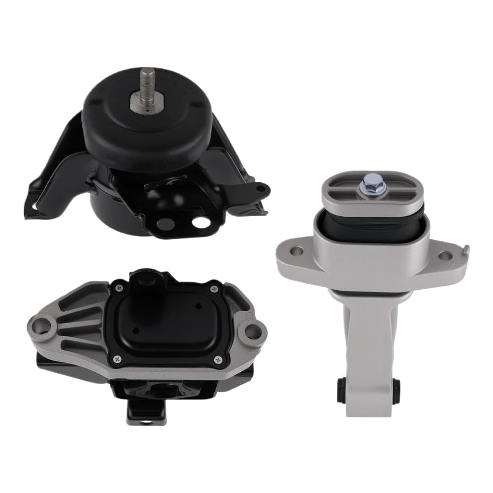 Qtwgrchng Onecolor Engine Motor Transmission And Torque Strut Mount Set 3Pcs Compatible With Sonata Gls 2.4L