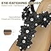 ulogu Black Thong Flat Sandals Women Comfortable Dressy Cute Summer Shoes T-strap Ladies Beach Flip Flop Flower Rhinestone Vacation Fashion Casual Sandalias Para Mujer elegantes De Verano Size 7.5